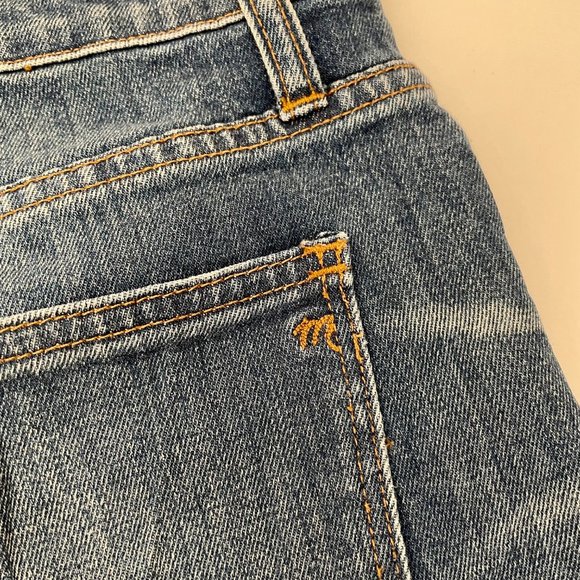 Madewell High Rise Denim Cutoff Shorts, size 26 - Picture 5 of 6